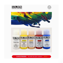 GOLDEN ARTIST COLORS FA系列 流质型丙烯颜料 30ml装 多种颜色可选