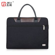 杰利 JL-525 35*5*40cm 帆布文件袋 黑色（单位：个）