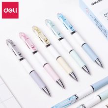 得力 S11 0.5mm 子弹头按动中性笔 黑色 12支/盒（单位：支）