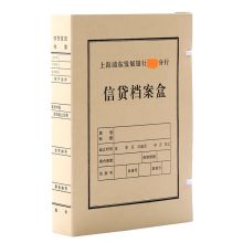 隆盛之星 PFXDDA-50 250个/箱 信贷档案盒 无酸档案专用纸（单位：箱）