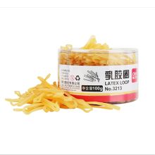 得力 3213 乳胶圈100g 24筒/盒/144筒/箱（单位：筒）