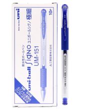 水性笔(极细)(10支/盒 三菱UM-151蓝色 | Gel pen