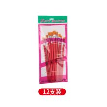 卫庄 10号 笔尖粗细：1mm 油画笔 红色(单位:支)