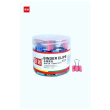 宝客 BK-2306 6号彩色长尾夹 15mm 60个/筒 混色 (单位:筒)