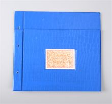 立信 22.8*30.4cm 账册封皮 蓝色(单位：个)