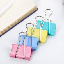得力 Deli 8551 50mm 12个/盒 彩色长尾票夹 （单位：盒）