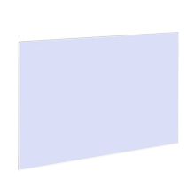 伍标 W14 展示铭牌 400*320mm 白色(单位：张）