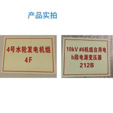 LRGIP 320mm×220mm 设备标识牌 1mm铝板底板/0.2mm厚稀土自发光材料 单位：块（可定制）