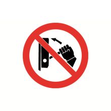 安赛瑞 32603 禁止合闸安全警示标签（禁止合闸）10片装 直径50mm 不干胶 (单位：包)