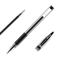 广博 B72004D 超赞中性笔套装 0.5mm 15支笔+15支笔芯/卡 单位：卡 黑色