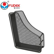 富得快 F7605 金属铁网单格文件架 铁丝单联框 黑色  （单位：个）
