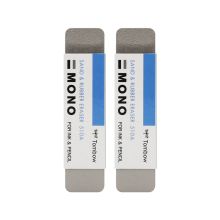 蜻蜓 ES-510A 半沙橡皮擦 适用针管笔/钢笔/水笔 白/灰 灰色（单位：块）