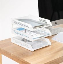 赞扬 83006 三层文件架 白色 (单位:个)