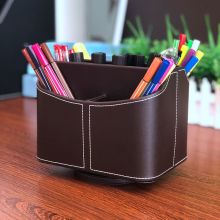 国产  皮质五格笔筒  单位：个