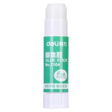 得力 7104 固体胶 15g 单位：支 白色
