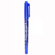 斑马  JZ双头 MO-120-MC-BL  油性记号笔 0.5mm/1.0-1.3mm 1/10  蓝色