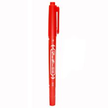 斑马  JZ双头 MO-120-MC-R  油性记号笔 0.5mm/1.0-1.3mm 1/10  红色