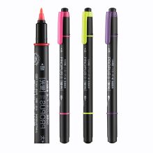 三菱 PUS-101T 荧光笔芯 0.6mm 10支/盒 单位：盒 混色