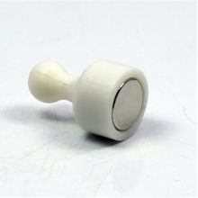 国产 白色 12mm 小号 强力磁图钉 10粒/卡 (单位:卡)