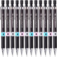 宝克 ZD105 学生自动铅笔按动 0.7mm HB 12支/盒 黑色（单位：盒）