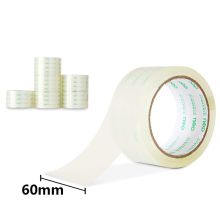 得力 30321 超透封箱胶带 60mm*40y 6卷/筒 单位：筒