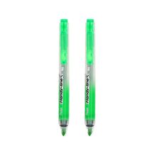 派通 SXS15 按动荧光笔 4.5mm 2支/袋 绿色 （单位：袋）