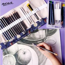 蒙玛特 MPN0072 HB-12B 24件素描铅笔套装 蓝色（单位：套）
