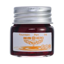 英雄 9008 非碳素染料型墨水 20ml 单瓶装 活力橙 （单位：瓶）