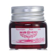 英雄 9008 非碳素染料型墨水 20ml 单瓶装 樱花粉 （单位：瓶）