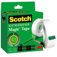 3M 思高 810-QH10 磨砂透明胶带 19mm*10m 透明 单位：包