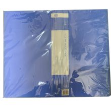 得培力 D-60AK A4 60页 资料册 蓝色 (单位：个)