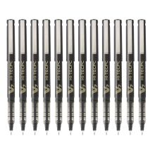 百乐（PILOT） BX-V7 直液式走珠笔中性水笔 0.7mm 12支/盒 黑色 （单位：盒）