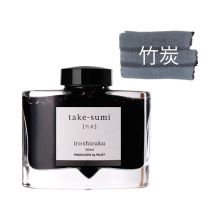 百乐（PILOT） INK-50-TAK 非碳素钢笔墨水50ml 竹炭 （单位：瓶)