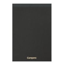 齐心 C8225 B5 80张 Compera商务拍纸本（横格）黑 5本装 （单位：套）