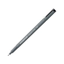 施德楼 30810-9 防水勾线笔绘图笔金属笔1.0mm 黑 10支/盒（单位：支）