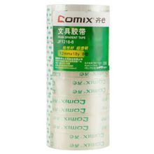 齐心 JF1218-8 12mm*18y 超透文具胶带 透明（单位：卷）