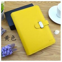 前通 W10-5001 5寸 130页多用效率手册活页本 黄色（单位：本）
