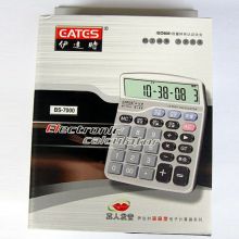 伊达时 BS-7000 真人语音12位数字 台式计算器  银色