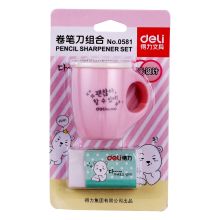 得力 0581 卷笔刀组合 彩色（单位：卡）
