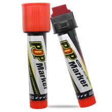 金万年 G-0930(20mm)-003 20mm 斜方头唛克笔盒装 红色 6支/盒（单位：盒）