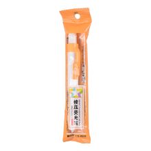 金万年 G-0533 按压型可加墨水荧光笔 橙色