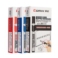 齐心 WB708 舒写白板笔 2.0mm 红 单位：支