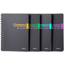齐心 CPA6507 A6 50张 Compera系列PP面双螺旋本 配（单位:本）