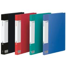 齐心 PF10AK A4 10袋 超省钱资料册 黑 (定制)