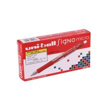 三菱 UMN-152 按动式中性笔0.5mm  红 12支/盒（单位：支）