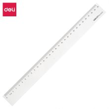 得力/deli 6230 文具尺 测量绘图30cm 通用规格,透明色