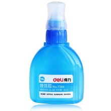 得力/deli 7304 液体胶 强粘性带刷头50ml 通用规格,无色