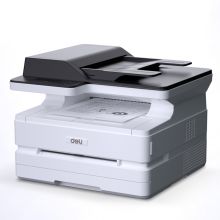 得力 deli M2500ADN 标配含单纸盒输稿器 得力(deli) M2500ADN 标配含单纸盒输稿器 黑白激光一体机 (计价单位：台) 白色 (单位：台)