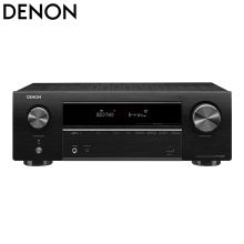 天龙（DENON） 2021版AVR-X550BT 5.2声道AV功放机 支持 4K 杜比 DTS USB 蓝牙 进口音响 音箱 家庭影院 黑色 (单位：台）