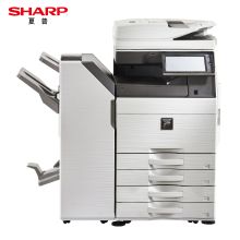 夏普(SHARP) MX-C6081DV 双面输稿器+双纸盒+大容量纸盒+鞍式装订器 A3彩色数码复合机 (计价单位：台)